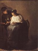 Judith leyster The proposal oil painting on canvas